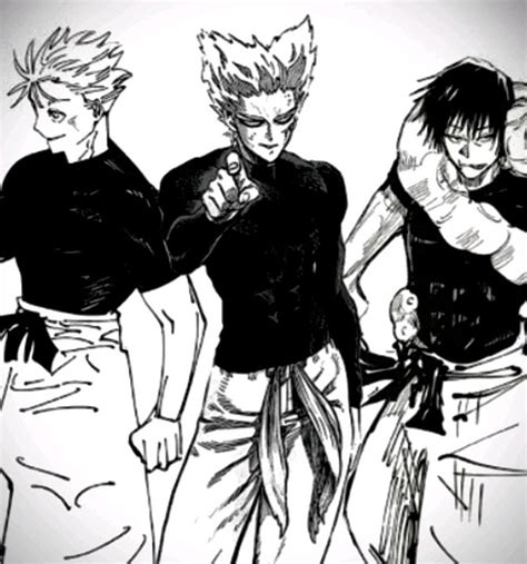 The Goat Trio 🔥 Gojotojigarou Manga Edit Onepunchman Jujutsukaisen