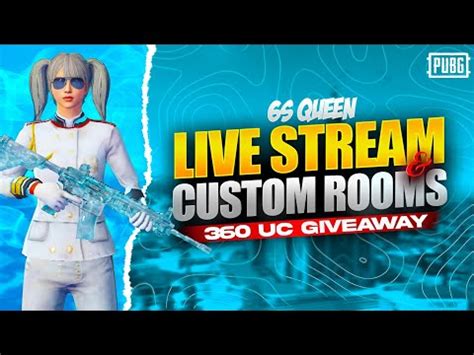 Pubg Mobile Live Custom Rooms UC ROOM BGMI LIVE UC ROOM Custom