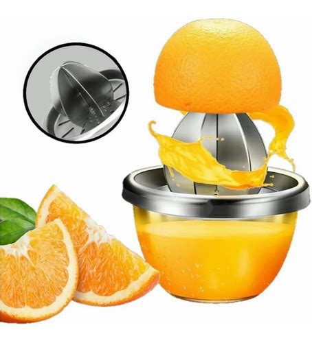 Exprimidor Manual De Limon Naranjas Acero Inoxidable Meses Sin Intereses