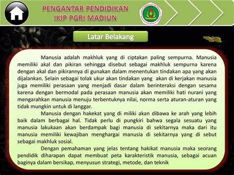 Hakikat Manusia Dan Pengembangannya Ppt