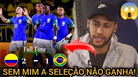 URGENTE OLHA O QUE NEYMAR FALOU HOJE DA DERROTA DO BRASIL CONTRA