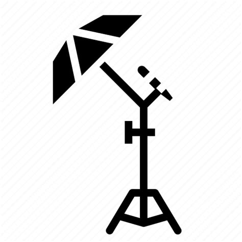 Photography Reflector Studio Tools Umbrella Icon Download On