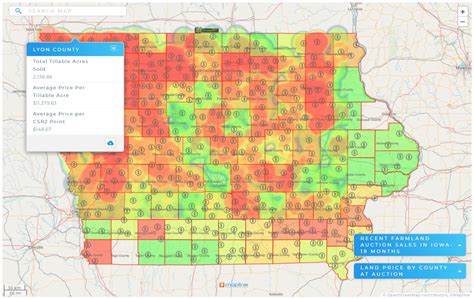 Iowa Farmland Price Per Acre Karie Marleen