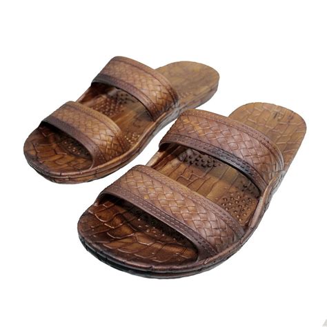 Imperial Sandals Hawaii Rubber Double Strap Jesus Sandals By Imperial