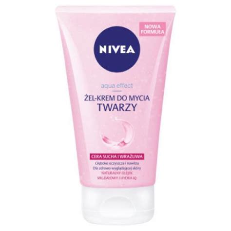 Nivea Aqua Effect El Krem Do Mycia Twarzy Do Cery Suchej I