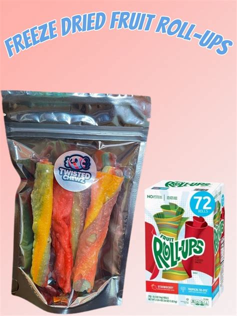 Freeze Dried Fruit Roll Ups Candy