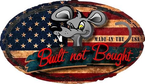 Pack Rat Rod Hot Rod Chopper Motorcycle Rat Fink Sticker Vintage Racing Usa Ebay