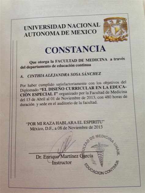 Diplomados Educlic Constancias Y Diplomas Por Parte De La Unam