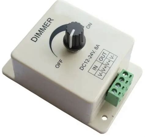 High Quality 12V 8A 96W LED Strip Light Lamps Switch Dimmer Brightness