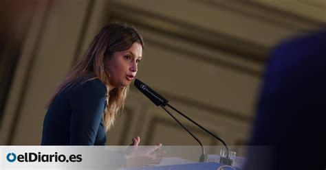 Alejandra Jacinto Podemos Dice Que Las Cr Ticas A La Ley Del Solo S