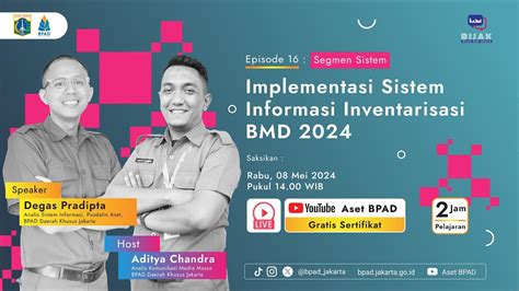 BIJAK Ep 16 Implementasi Sistem Informasi Inventarisasi BMD YouTube