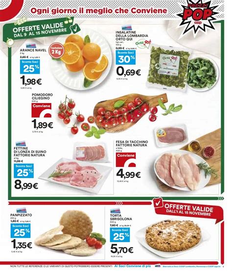 Volantino Coop Dal Novembre Offerte A Pagina