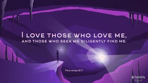 Proverbs 8 17 Nkjv I Love Those Who Love Me … Biblia