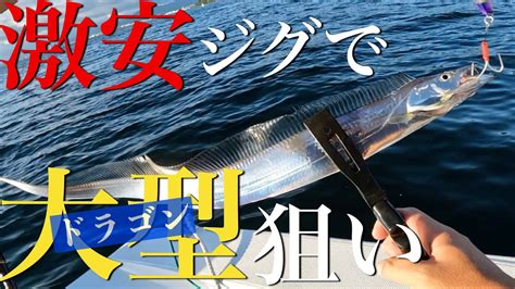 【コスパ最強】激安ジグで攻略！誰でも簡単に楽しめるタチウオジギング！ Youtube