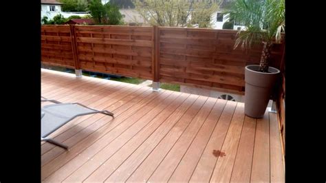 Cr Ation D Une Terrasse Bois Sur Lev E Avec Garde Terrasse En Bois