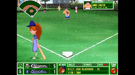 Backyard Baseball 1997 Gameplay 7 Spectator Game 3 Youtube