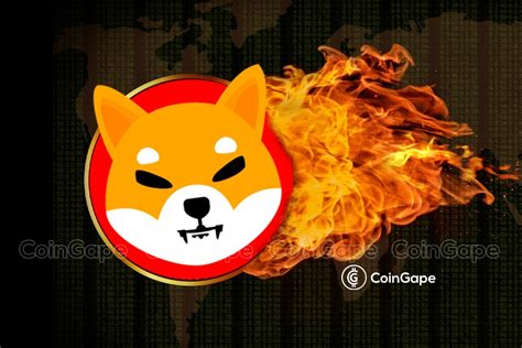 Shiba Inu Price Shiba Inu Burn Rate Spikes 600 With 115 Mln Tokens Up In Flames