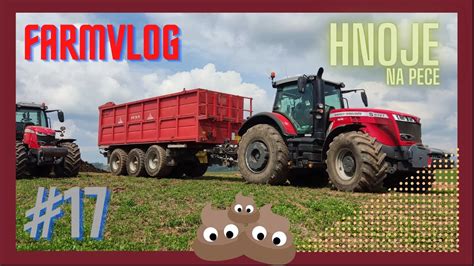 Hovna Massey Ferguson Farmvlog V Voz Hnoje Na