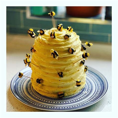 The Oh Beehive Birthday Cake Sticky Ginger Cake With Orange