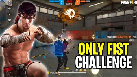 Only Fist Challenges In Lone Wolf Khatrnaak Challenges Garena Free