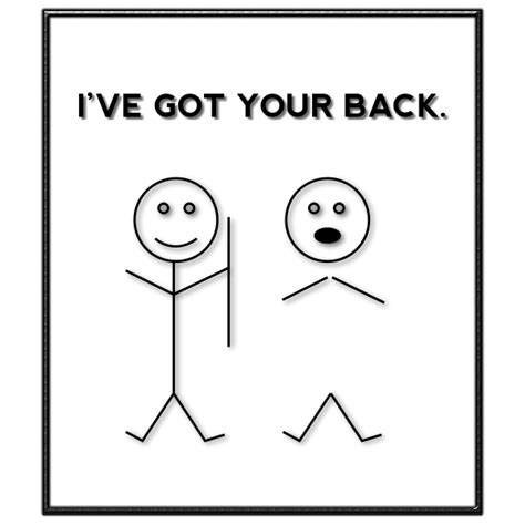 I've Got Your Back | Free SVG