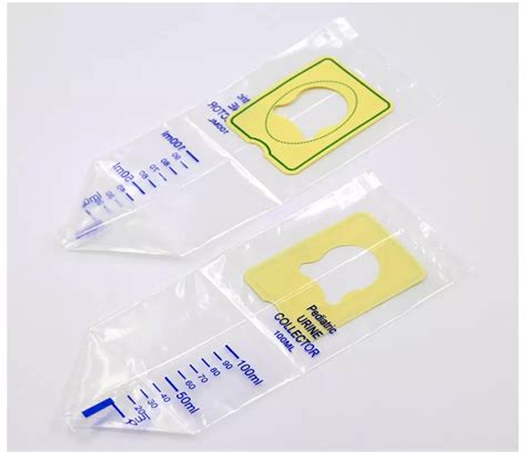 Disposable Pediatric Urine Collector High Quality Urine Bag Ml