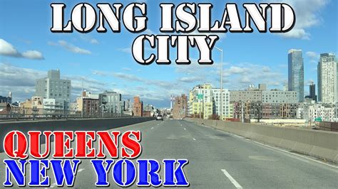 Long Island City Queens New York City 4K Neighborhood Drive YouTube