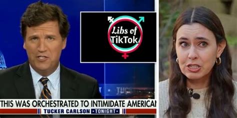 Watch Tucker Carlson Interviews Libs Of Tik Tok After Being Doxxed By