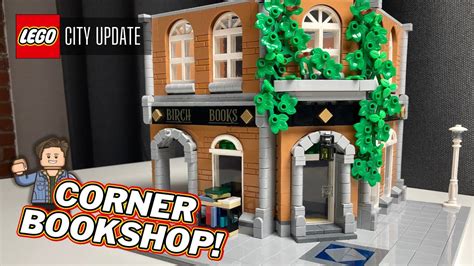 Lego Moc The Bookshop Lego City Update Brickland Re