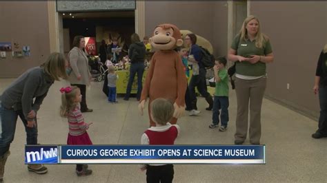 Buffalo Science Museum Welcomes Curious George Exhibit Youtube