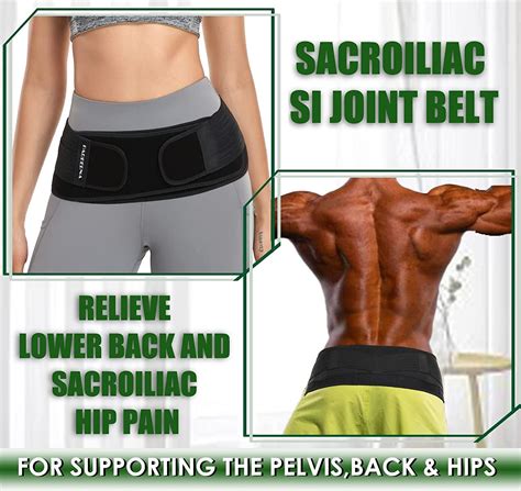 Sacroiliac Si Hip Belt For Women Men Si Joint Hip Belt Lower Back Support Brace Hip Braces