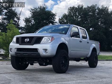 2014 Nissan Frontier With 17x9 12 Fuel Hostage And 25575r17 Goodyear