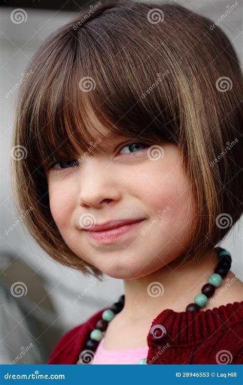 smiling  child stock image image  confident necklace