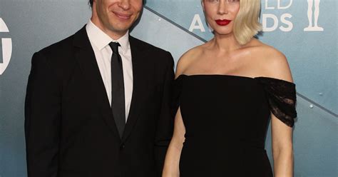 Michelle Williams enceinte et son fiancé Thomas Kail 26ème cérémonie