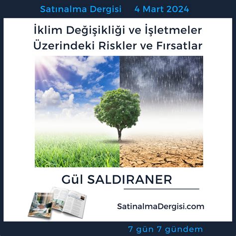 Klim De I Ikli I Ve Letmeler Zerindeki Riskler Ve F Rsatlar