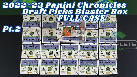 2022 23 Panini Chronicles Draft Picks Basketball Blaster Box Case