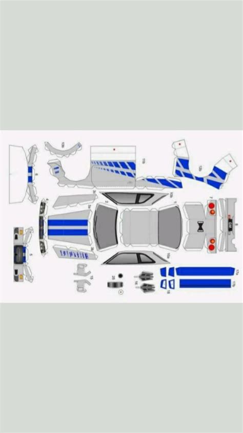 Nissan Skyline R34 Papercraft Artofit