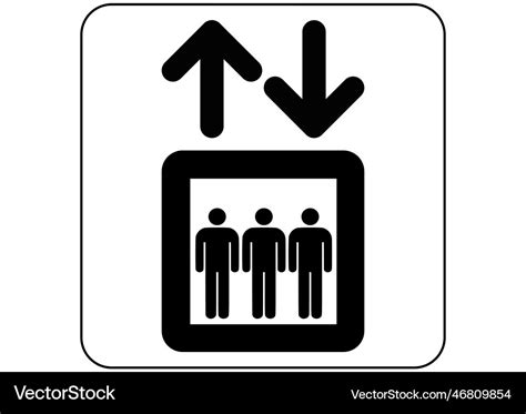 Elevator Royalty Free Vector Image - VectorStock