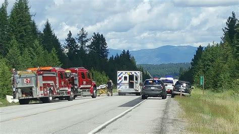 Man Airlifted To Hospital After Highway 395 Head On Crash Spokane