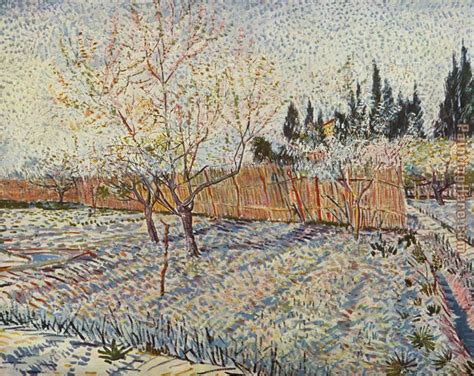 Vincent van Gogh field on winter painting anysize 50% off - field on ...