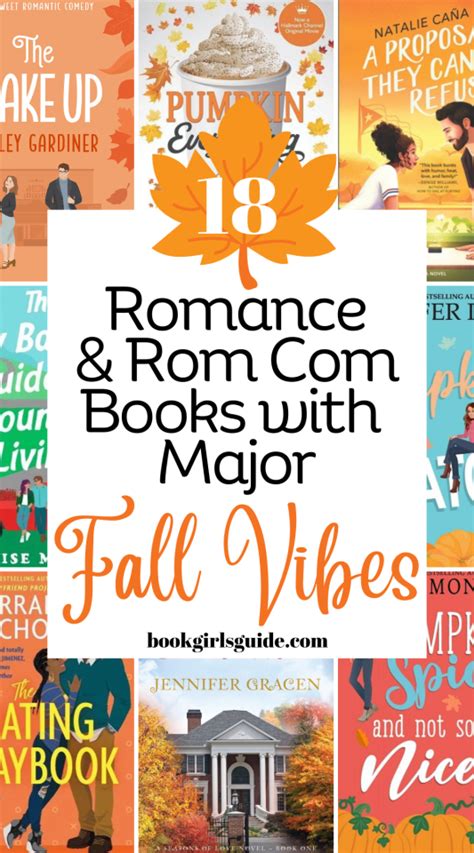 Cozy Fall Romance Books Rom Coms For