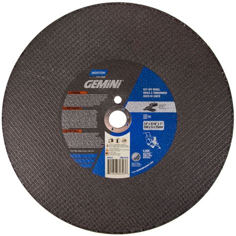 Norton In Type Silicon Carbide Abrasive Cut Off Wheel In Arbor