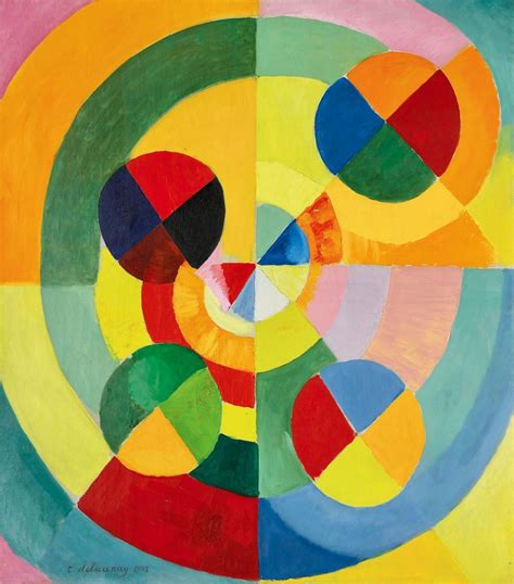 Robert Delaunay Rythme Joie De Vivre Tableau De Grands Peintres Et