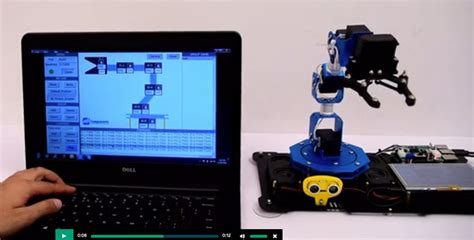 6-axis robotic arm runs on Raspberry Pi