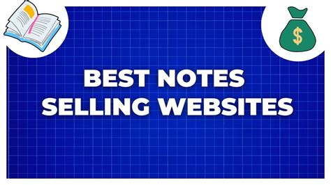 5 Best Websites To Sell Study Notes Notes Selling Websites YouTube