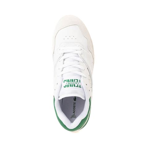 Mens Lacoste Lineshot 223 Sneaker White Green Journeys