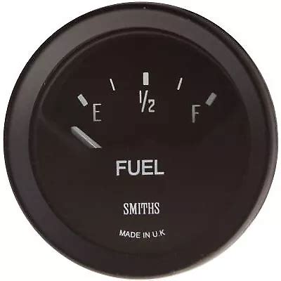 SMITHS CLASSIC GT40 Style Fuel Gauge 52mm Black Bezel 63 79 PicClick UK