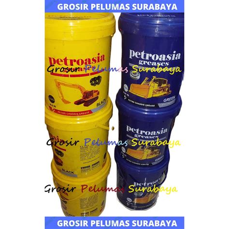 Jual Petroasia Chassis Grease Hitam Hijau Pail Stempet Gemuk Serbaguna