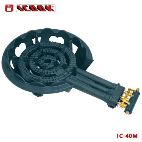 Manual Gas Stove Heavy Duty Cast Iron Low Pressure 3 Way ICook