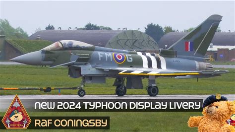 NEW HISTORIC TYPHOON DISPLAY LIVERY REVEAL 80TH D DAY ANNIVERSARY 257